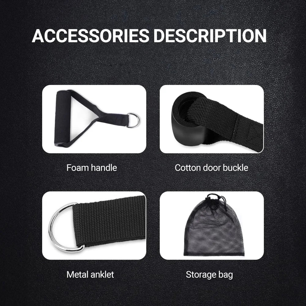 🟩 1. Bande de Résistance Fitness – Ensemble d’Entraînement Polyvalent