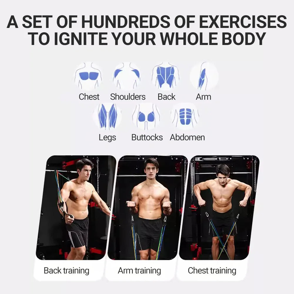 🟩 1. Bande de Résistance Fitness – Ensemble d’Entraînement Polyvalent