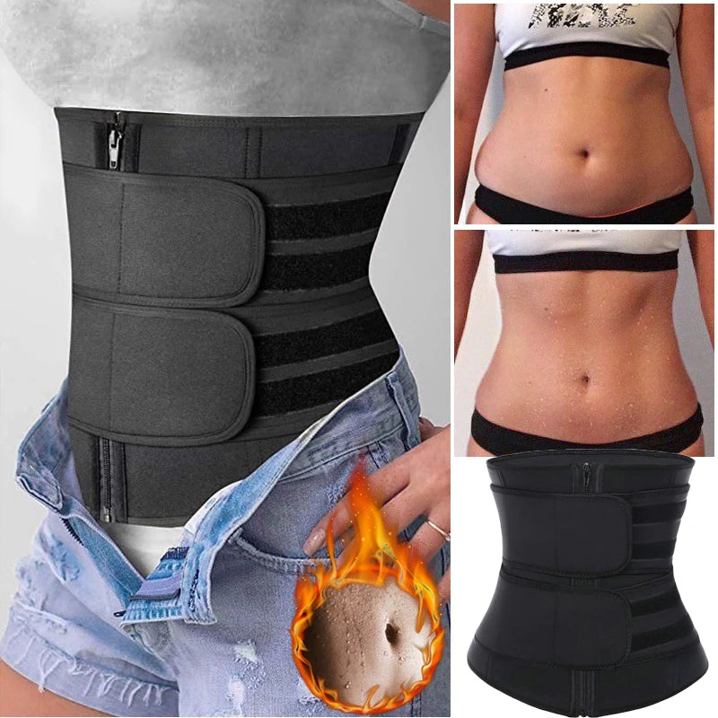 🧘🏽♀️ 2. Ceinture de Sudation Premium – Ventre Plat &amp; Transpiration Maximale